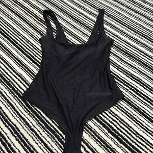Black Alix bodysuit with build in bra